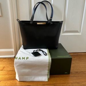 Longchamp Le Foulonne City Bag (black)